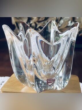 “ORREFORS” SWEDEN 🇸🇪 CRYSTAL BOWL